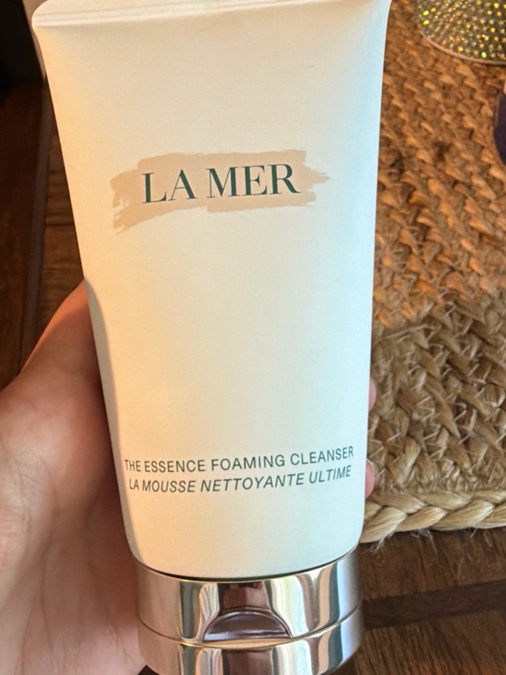 La Mer The Essence Foaming Cleanser — Cream with Silver Cap